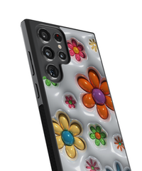 Husa Flowers 3D Samsung Impact Ultra