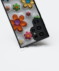 Husa Flowers 3D Samsung Impact Ultra