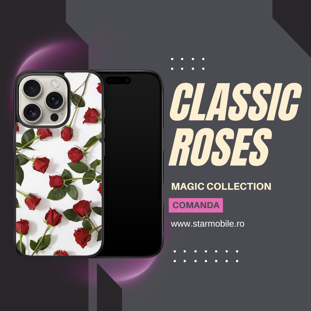 Husa Classic Roses Apple iPhone Impact Ultra