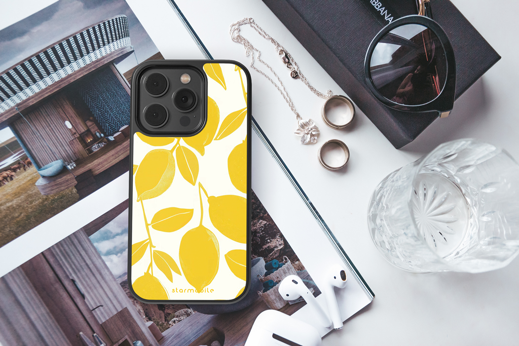 Husa Lemon Leaves Apple iPhone Impact Ultra