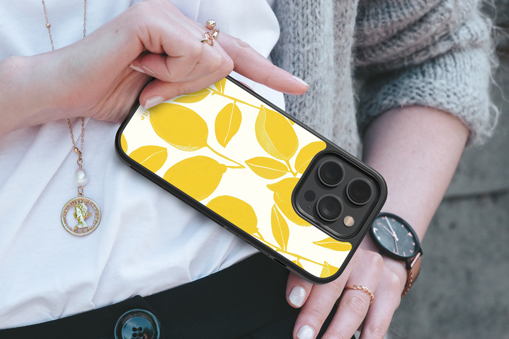 Husa Lemon Leaves Apple iPhone Impact Ultra