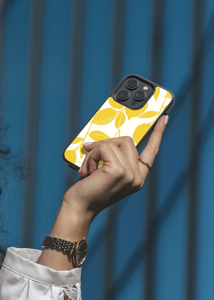 Husa Lemon Leaves Apple iPhone Impact Ultra