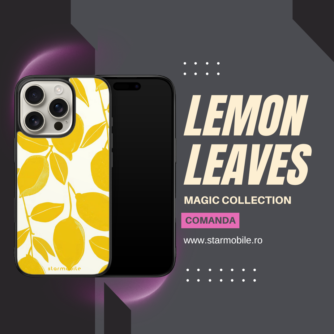Husa Lemon Leaves Apple iPhone Impact Ultra