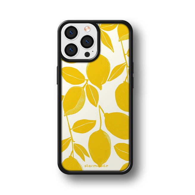 Husa Lemon Leaves Apple iPhone Impact Ultra