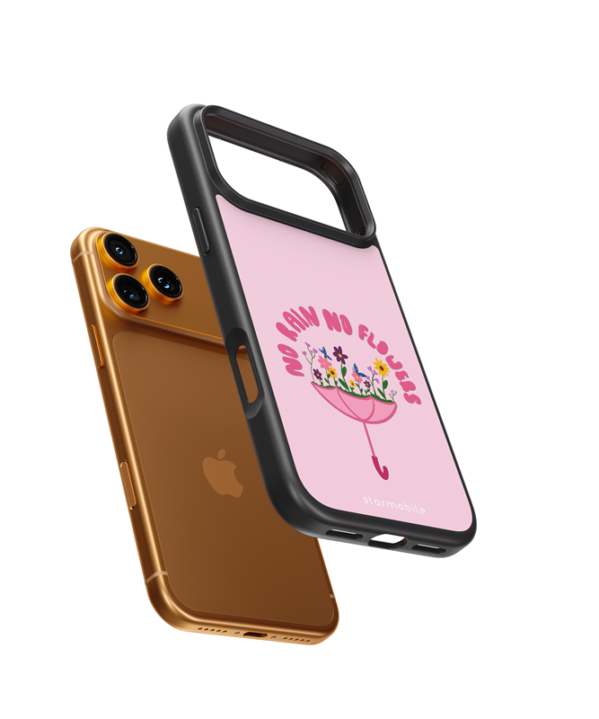 Husa No rain no flowers Apple iPhone Impact Ultra