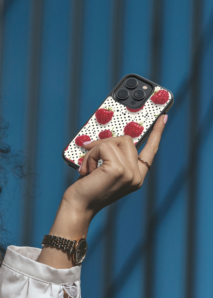 Husa Raspberry Apple iPhone Impact Ultra