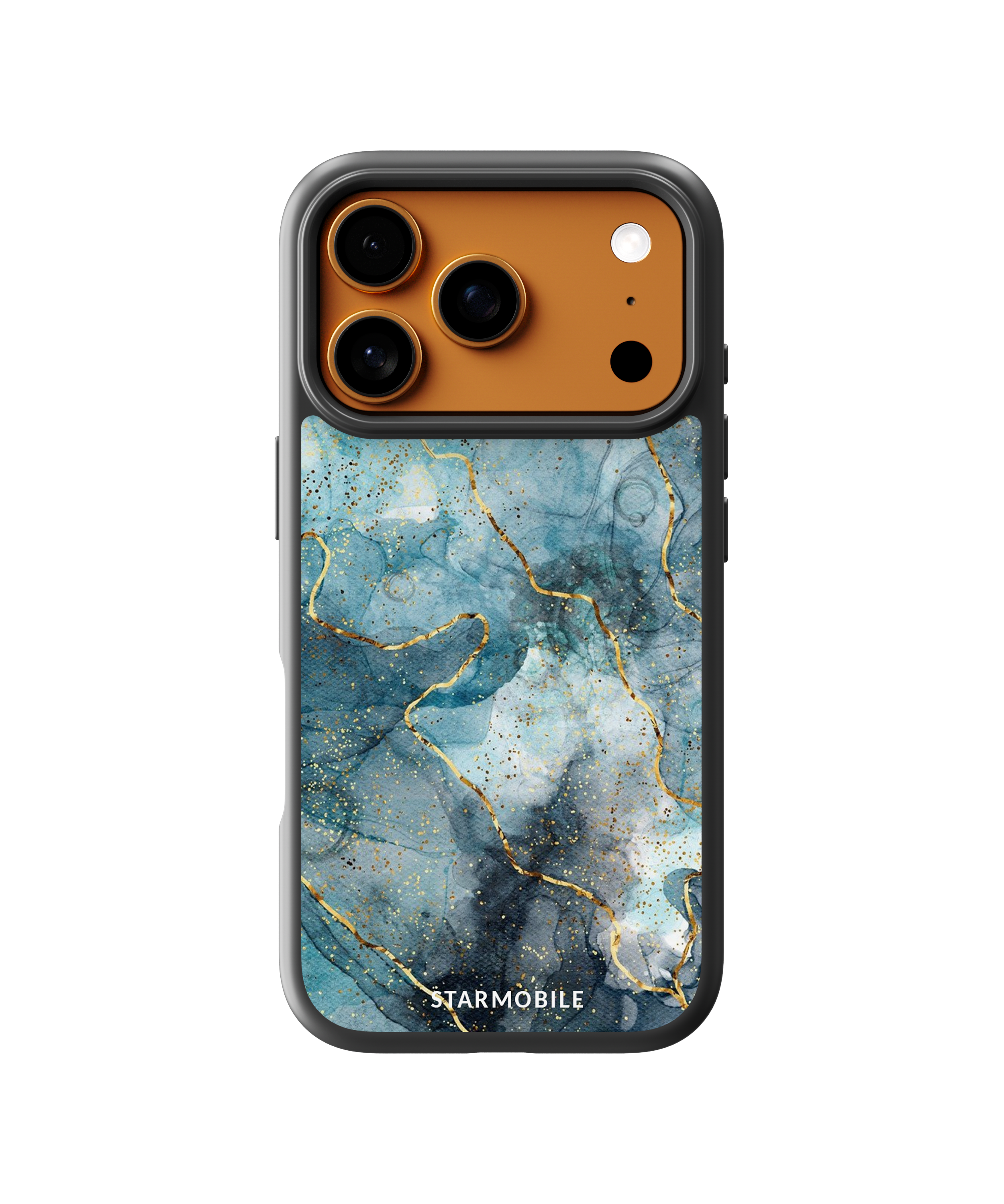 Husa Blue Gold Apple iPhone Impact Ultra