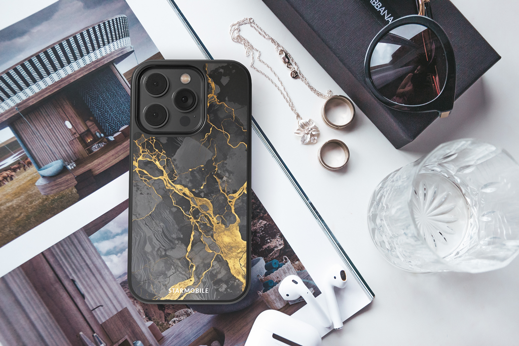 Husa Dark Gold Apple iPhone Impact Ultra