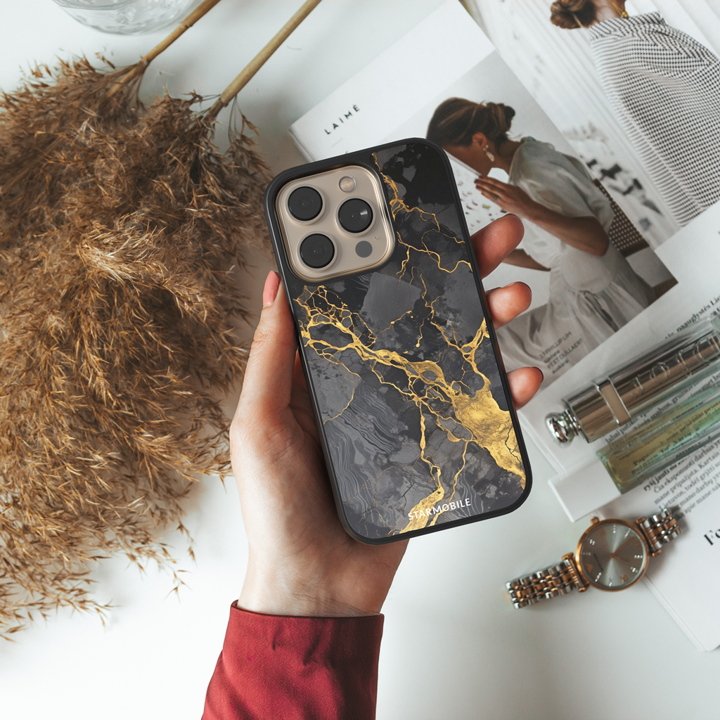 Husa Dark Gold Apple iPhone Impact Ultra