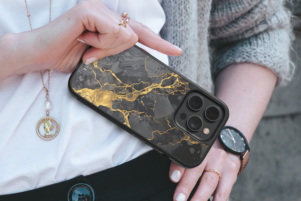 Husa Dark Gold Apple iPhone Impact Ultra