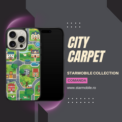 Husa City Carpet Apple iPhone Impact Ultra