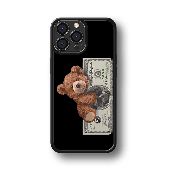 Husa Bear Collection Money Impact Ultra Apple iPhone 14 Pro Max - StarMobile.ro - Modă pentru telefon