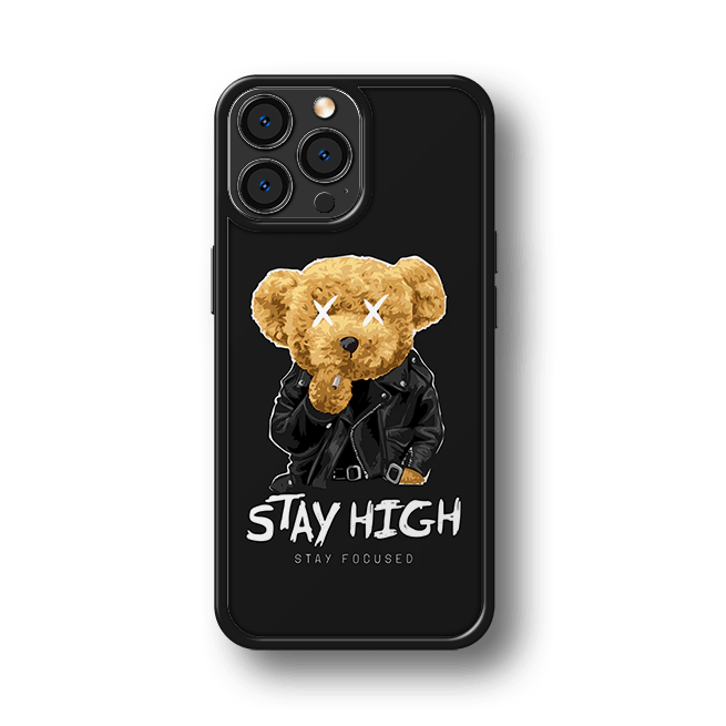 Husa Bear Collection Stay High Impact Ultra Apple iPhone 14 Pro Max - StarMobile.ro - Modă pentru telefon