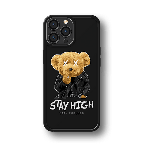 Husa Bear Collection Stay High Impact Ultra Apple iPhone 15 Pro - StarMobile.ro - Modă pentru telefon