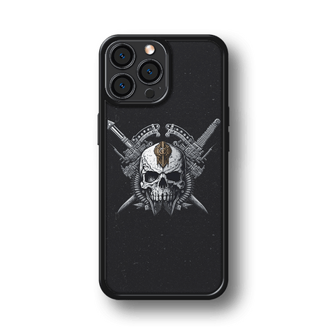 Husa BLVCK Collection Cyberpunk Skull Impact Ultra Apple iPhone 12 Pro Max - StarMobile.ro - Modă pentru telefon