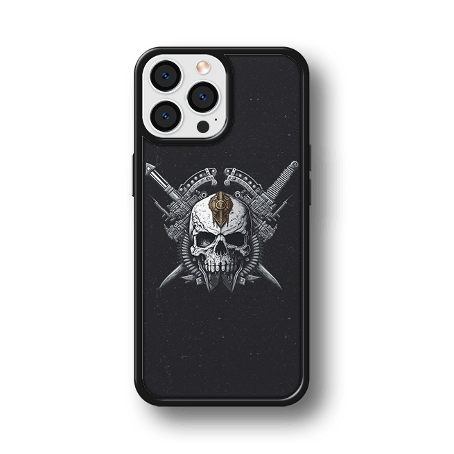 Husa BLVCK Collection Cyberpunk Skull Impact Ultra Apple iPhone 14 - StarMobile.ro - Modă pentru telefon