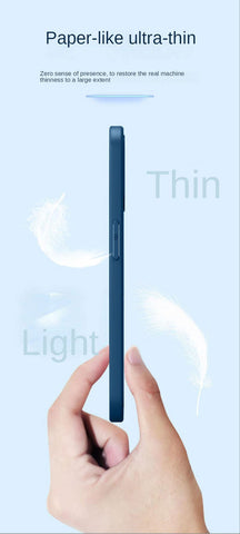 Husa de sticla/silicon Premium Protectie Camere AG GLASS Sierra Blue Apple iPhone 14 - StarMobile.ro - Modă pentru telefon