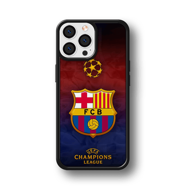 Husa Fotbal Collection FC Barcelona Uefa Impact Ultra Apple iPhone 12 / 12 Pro - StarMobile.ro - Modă pentru telefon