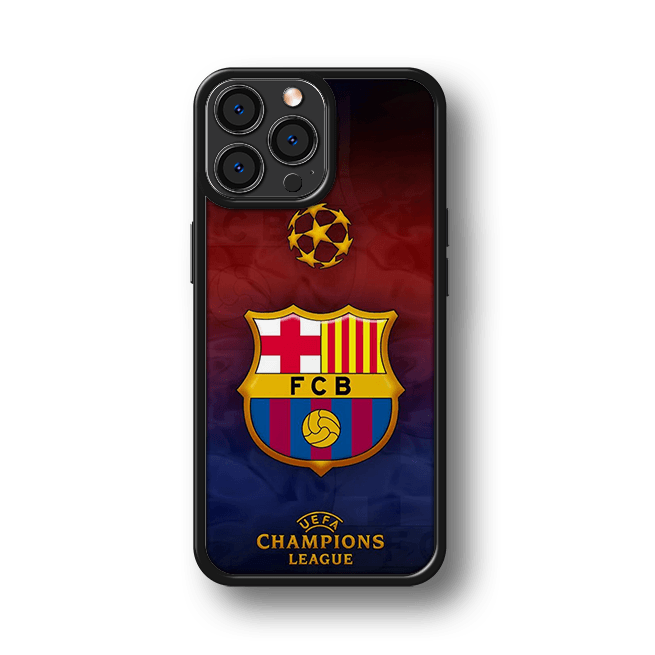 Husa Fotbal Collection FC Barcelona Uefa Impact Ultra Apple iPhone 12 / 12 Pro - StarMobile.ro - Modă pentru telefon