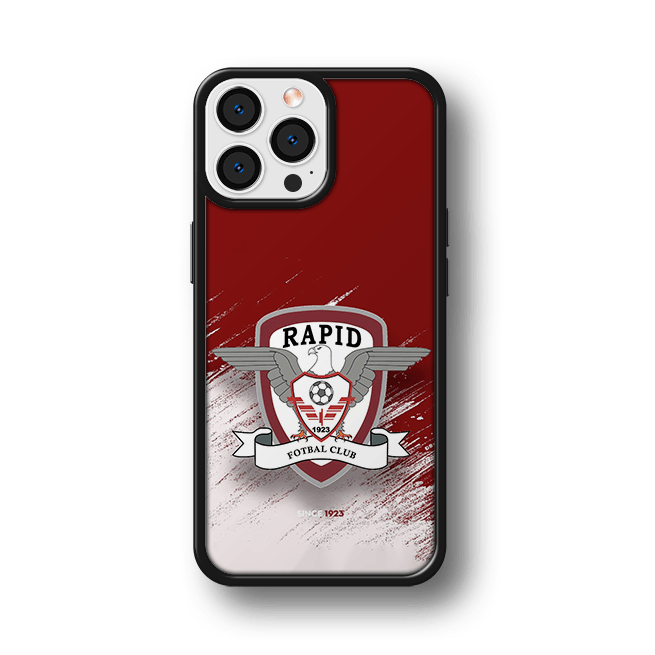 Husa Fotbal Collection Rapid 1923 Impact Ultra Apple iPhone 14 - StarMobile.ro - Modă pentru telefon