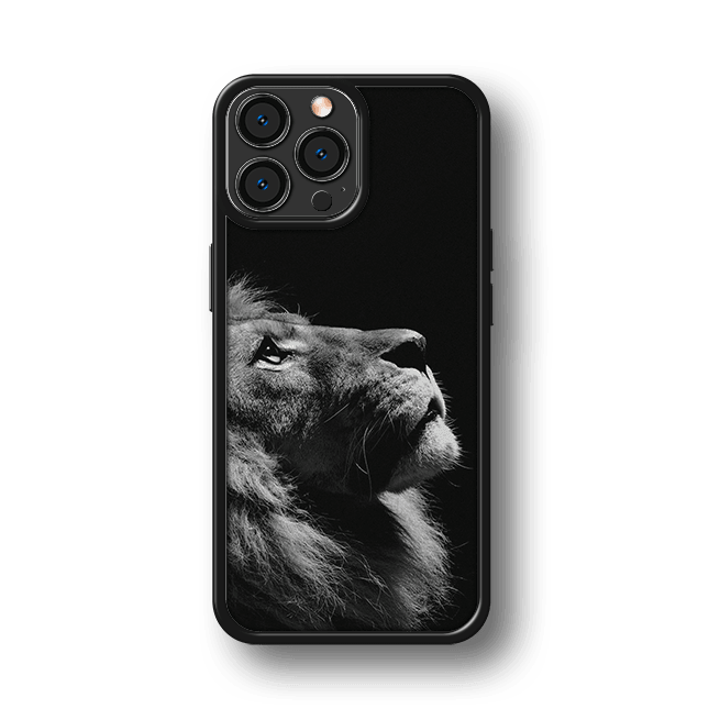Husa Instinct Collection Lion Black Impact Ultra Apple iPhone 15 Pro - StarMobile.ro - Modă pentru telefon
