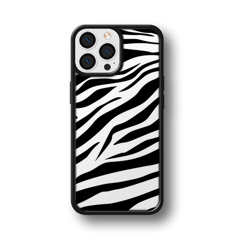 Husa Instinct Collection Zebra Impact Ultra Apple iPhone 12 / 12 Pro - StarMobile.ro - Modă pentru telefon