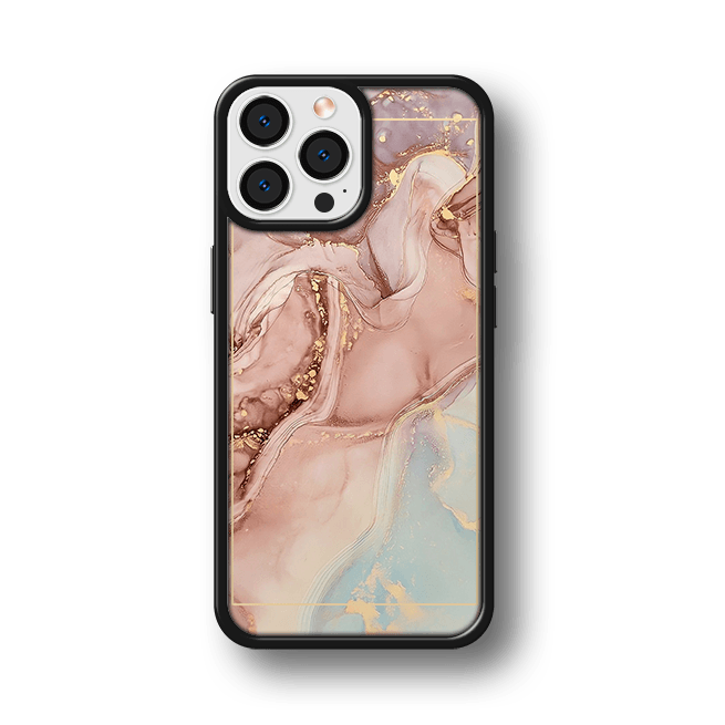 Husa Marble Collection Beige Abstract Impact Ultra Apple iPhone 15 Pro Max - StarMobile.ro - Modă pentru telefon