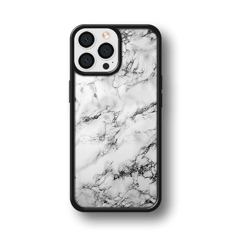 Husa Marble Collection New White Impact Ultra Apple iPhone 11 Pro - StarMobile.ro - Modă pentru telefon