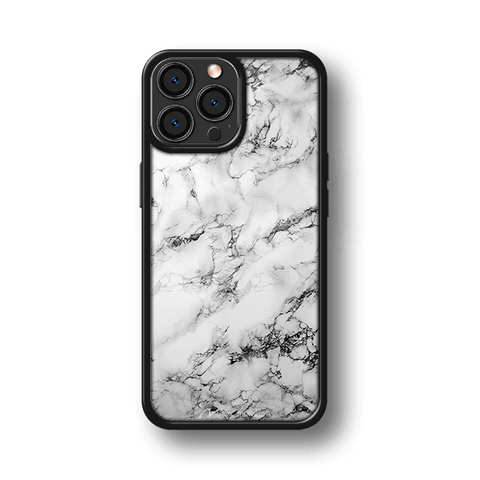 Husa Marble Collection New White Impact Ultra Apple iPhone 12 / 12 Pro - StarMobile.ro - Modă pentru telefon