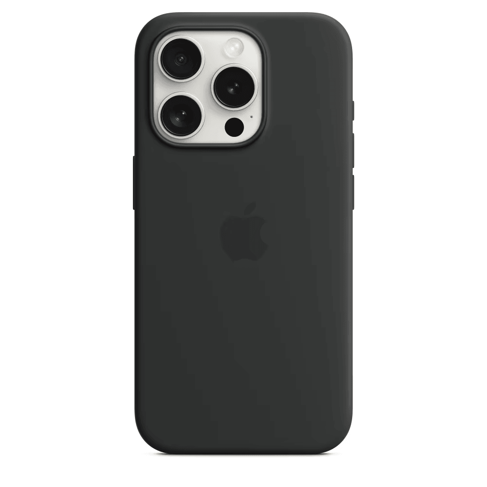 Husa Silicon Interior Microfibra Black Apple iPhone 15 - StarMobile.ro - Modă pentru telefon