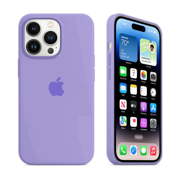 Husa Silicon Interior Microfibra Lila Apple iPhone 15 Plus - StarMobile.ro - Modă pentru telefon