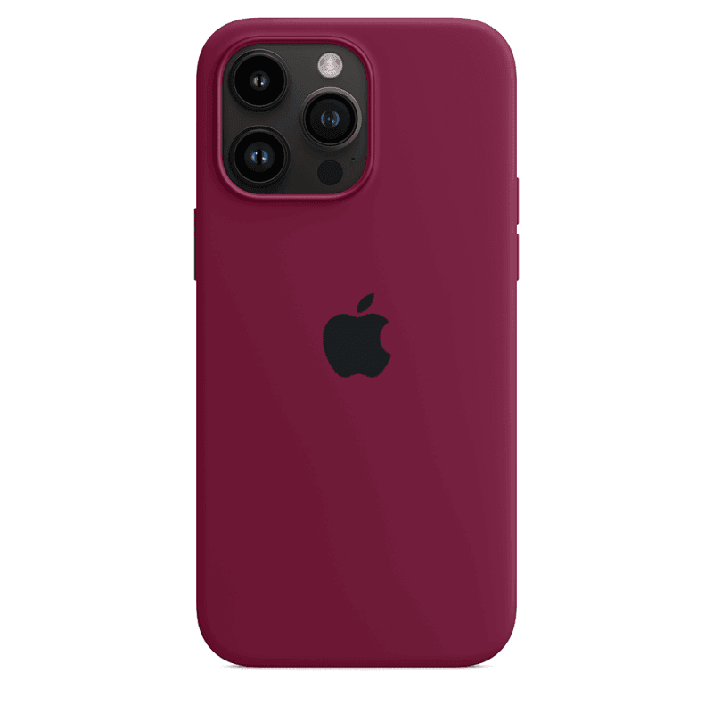 Husa Silicon Interior Microfibra Marsala Apple iPhone 14 Pro Max - StarMobile.ro - Modă pentru telefon