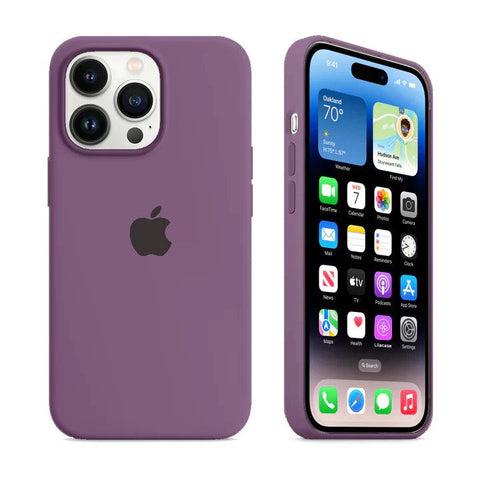 Husa Silicon Interior Microfibra New Purple Apple iPhone 15 Plus - StarMobile.ro - Modă pentru telefon