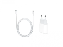 Pachet Incarcator Apple iPhone MHJE3ZM/A si Cablu de date MUQ93ZM/A Retail Boxes