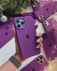 Husa Silicon Interior Microfibra Purple Apple iPhone 14 Pro Max