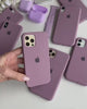Husa Silicon Interior Microfibra New Purple Apple iPhone 12 / 12 Pro
