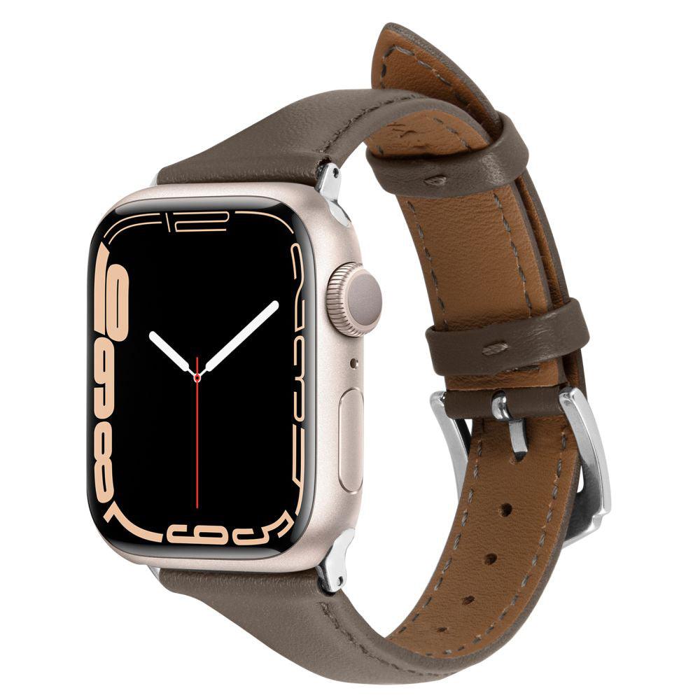 Curea Ceas Spigen - Cyrill Kajuk 32mm - Apple Watch 1 / 2 / 3 / 4 / 5 / 6 / 7 / 8 / SE / SE 2 (38 mm / 40 mm / 41 mm) - Khaki - StarMobile.ro - Modă pentru telefon