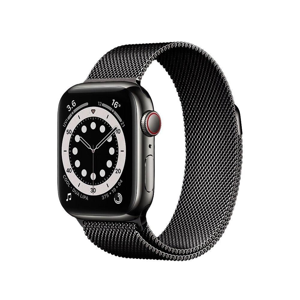 Curea Metal Apple Watch Black - StarMobile.ro - Modă pentru telefon