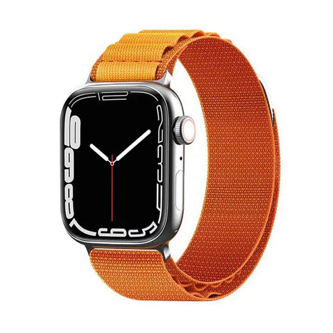 Curea Orange Apple Watch 1 / 2 / 3 / 4 / 5 / 6 / 7 / 8 / SE / Ultra (42 mm / 44 mm / 45 mm / 49 mm) - StarMobile.ro - Modă pentru telefon