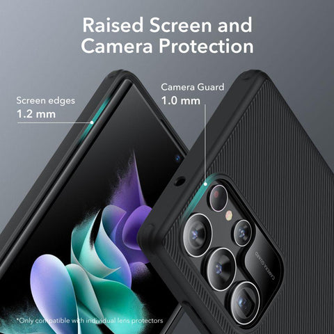 Husa ESR Air Shield Boost Translucent Black Samsung Galaxy S23 Ultra - StarMobile.ro - Modă pentru telefon