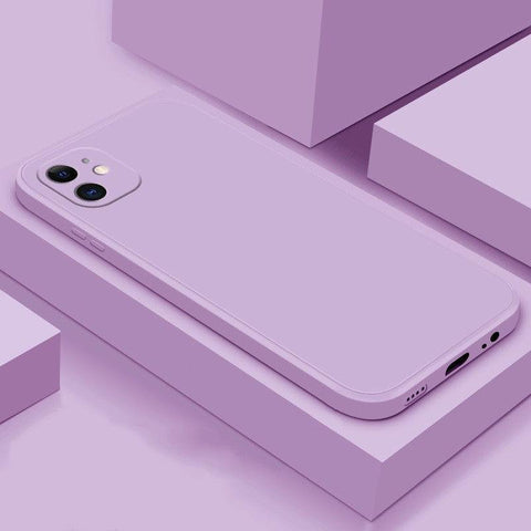 Husa New Purple Silicon Interior Microfibra Apple iPhone 14 Pro Max - StarMobile.ro - Modă pentru telefon