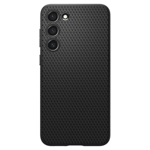 Husa Spigen - Liquid Air - Samsung Galaxy S23 - Matte Black - StarMobile.ro - Modă pentru telefon