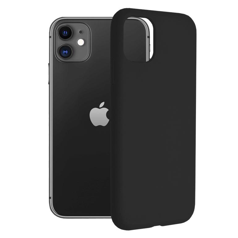 Techsuit Soft Edge Silicone Black Apple iPhone 11 - StarMobile.ro - Modă pentru telefon