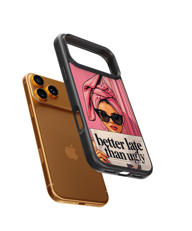 Husa Better Late Apple iPhone Impact Ultra