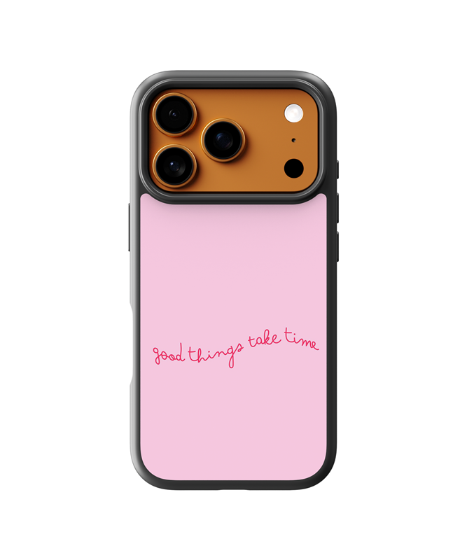 Husa Good Thinks Take Time Apple iPhone Impact Ultra
