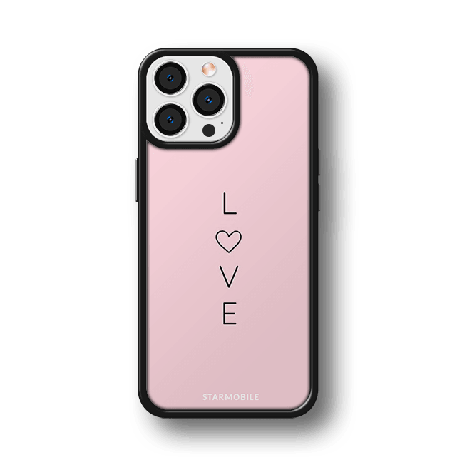 Husa Love Pink Apple iPhone Impact Ultra