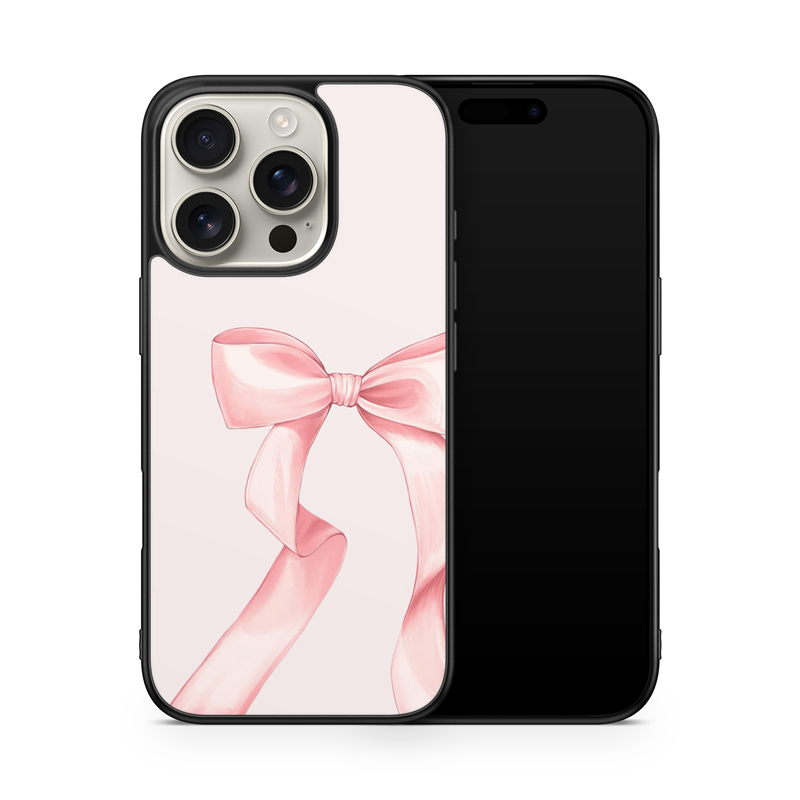 Husa Pink Bow Apple iPhone Impact Ultra