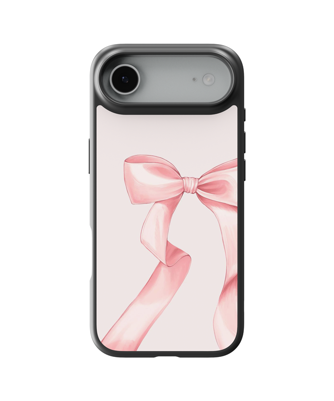 Husa Pink Bow Apple iPhone Impact Ultra