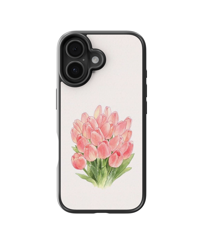 Husa Tulips Apple iPhone Impact Ultra
