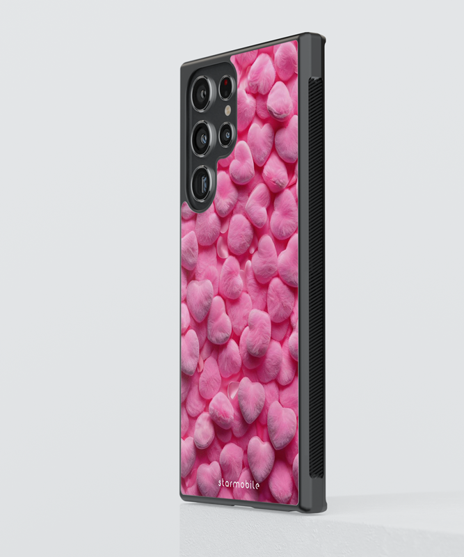 Husa Fluffy Hearts Samsung Impact Ultra